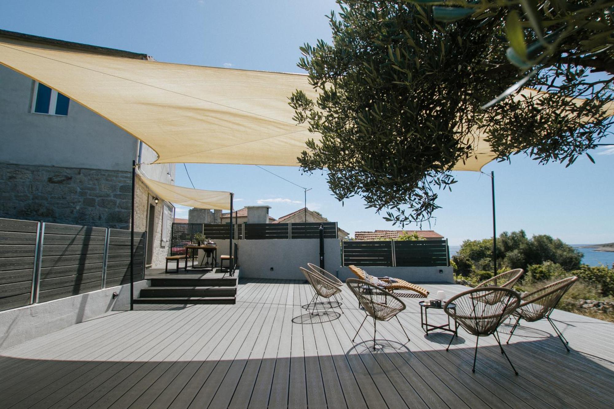 House Marija Drvenik Mali Βίλα Τρογκίρ Εξωτερικό φωτογραφία